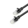 5 M Ölçülü CAT6 Ethernet Patch Kablosu 1 Mhz Siyah