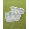 6 adet Plastik Çay Bardağı Taşıma Kutusu