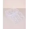 6 adet Plastik Çay Bardağı Taşıma Kutusu