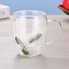 Cam Bardak Çift Cidarlı Çam