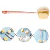 Ahşap Çift Taraflı Banyo Duş Fırçası