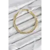 Kadın Bileklik CM Başak Model Gold Renk Pirinç
