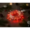Kullanıma Uygun Damla Uçlu Kırmızı Dekoratif Işık 10 LED
