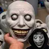 Maske Dehşet Gülüşlü Donuk Göz Efektli Korku si 22x18 cm