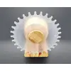 17x15 cm Kullanıma Uygun Dekoratif Işıklı Yel Değirmeni