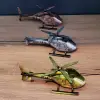 12.5 cm gold Kullanıma Uygun Dekoratif Metal Helikopter
