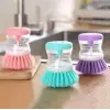 8.5cm Kullanıma Uygun Deterjan Hazneli Bulaşık Yıkama Fırçası