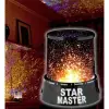 Kullanıma Uygun Duvara Işık Yıldız Yansıtan Star Master Gece Lambası
