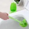 Beyaz Kullanıma Uygun Ergonomik Silikon Tuvalet Fırçası