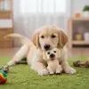 Oyuncak Evcil Hayvan Sesli Köpek Şeklinde Plastik