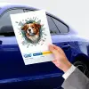 10 cm Cam Fulcar Australian Shepherd Araç Stickerı