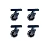 Teker Furç Uzun Sunta Bilyalı 20x50 Gri 18MM 4 Adet