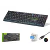 Ofis Kullanımına Uygun G605 Mekanik Rgb Klavye Blue Switch Siyah