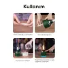 280 ml Kullanıma Uygun Gaz Lambası Tasarımlı Hava Nemlendirici