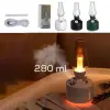 280 ml Kullanıma Uygun Gaz Lambası Tasarımlı Hava Nemlendirici