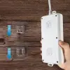 Kullanıma Uygun Geçmeli Klips Eşya Sabitleme Askısı 10lu Set