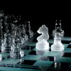 25 cm Ölçülü Glass Chess Cam Satranç Takımı ( x 25 cm)