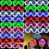Parti Gözlüğü Glow Işıklı Panjur 12 Adet