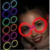 12 Adet Glow Stick Yuvarlak Gözlük