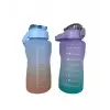 Kullanıma Uygun Günlük Motivasyon Su Matarası 2 Litre