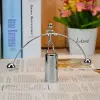 17.5 cm plastik Metal Halterci Denge Adam