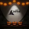 57 cm Cam Happy Halloween Temalı Duvar Stickerı