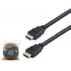 7.8 Mm Ölçülü Hdmi Kablo Od 15 M Siyah