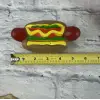 13 cm Kullanıma Uygun Hot Dog Sesli Köpek Oyuncağı