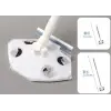 Ahşap Islak Mendil Uyumlu Pratik Çek Çekli Mop
