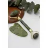 Kullanıma Uygun Jade Roller Gua Sha Taşı Seti