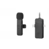 3.5 Mm Ölçülü Kablosuz Yaka Mikrofonu Type c Lightning Siyah