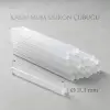 11.3 mm Ölçülü Kalın Mum Silikon Çubuğu 1 Kilogram