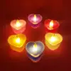 Kullanıma Uygun Kalpli Tealight Pilli Mum
