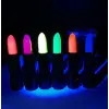 Kullanıma Uygun Karanlıkta Parlayan Neon Ruj Seti