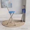 88 cm Ölçülü Katlanabilir Baston Sandalye Oturaklı