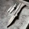 Gri 15 Cm Ölçülü Katlanan Metalik