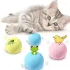 Kullanıma Uygun Kedi Otlu 3 Sesli İnteraktif Top Kedi Oyuncağı