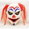 Kullanıma Uygun Kızıl Saçlı Joker Palyaço Maskesi