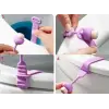 24 x 2.4 cm Kullanıma Uygun Klozet Kapağı Hijyen Aparatı