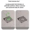 15 x 14 cm Kullanıma Uygun Koku Önleyici Silikon Gider Kapağı