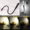 Kullanıma Uygun Kompakt USB Siyah 14 Ledli 3 Kademeli Dokunmatik Okuma Lambası