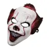 Plastik Korkunç Palyaço Parti Maskesi