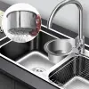Kullanıma Uygun Kuğu Tasarımlı Paslanmaz Lavabo Drenaj Sepeti