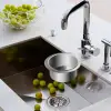 Kullanıma Uygun Kuğu Tasarımlı Paslanmaz Lavabo Drenaj Sepeti