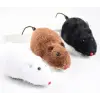 7 cm siyah Kullanıma Uygun Kurmalı Fare Kedi Eğitim Oyuncağı