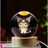 Cam Küre Kuromi Işıklı Cap 6 Cm Kod 63