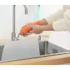 Kullanıma Uygun Lavabo ve Ocak Sıçrama Önleyici Vantuzlu Kalkan