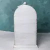 27 cm 3 adet Plastik LED Işıklı Eskitme Şömine Saat