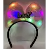 20 cm Kullanıma Uygun Led Işıklı Love Taç