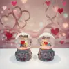 Kar Küresi Love Tasarımlı Işıklı Mini